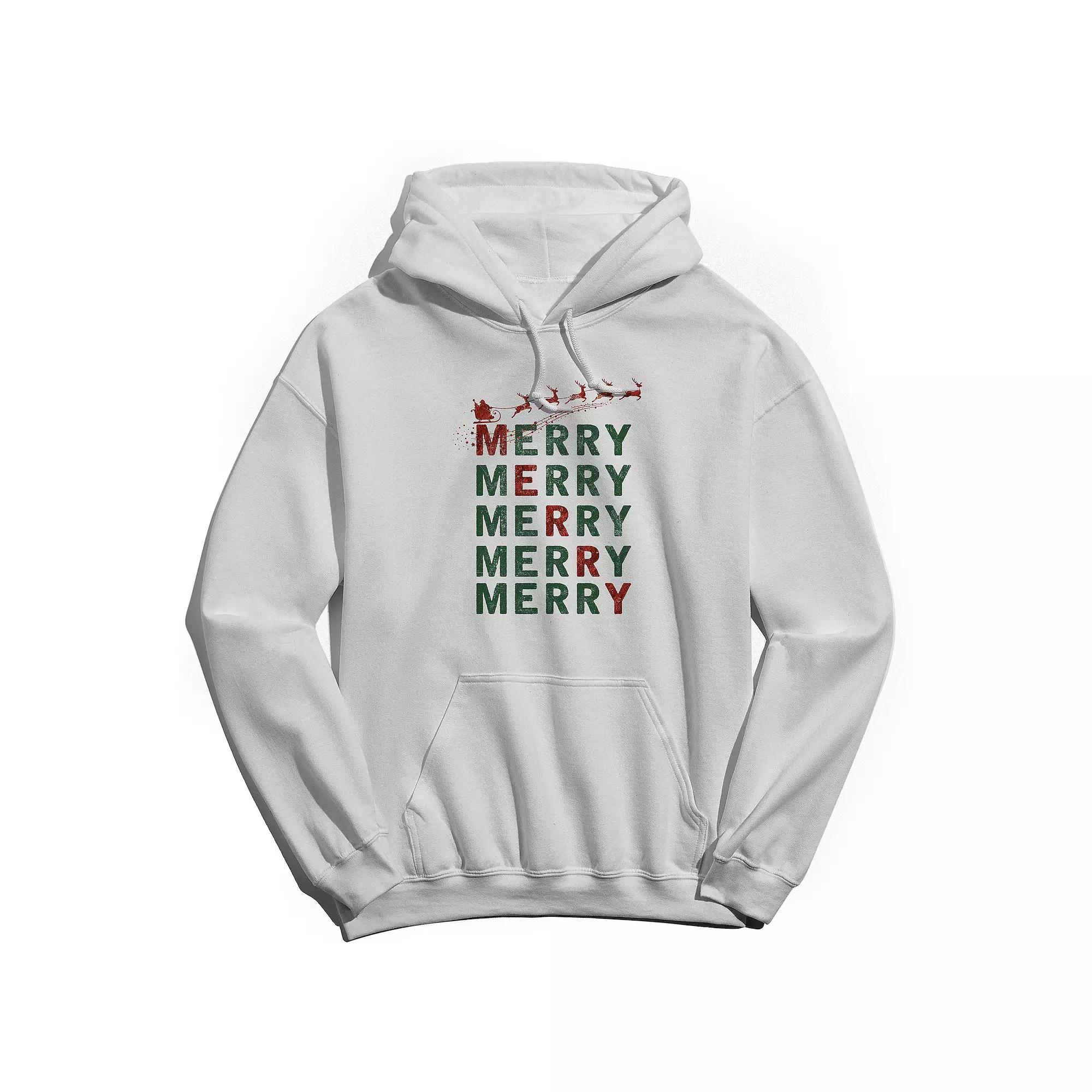 Men's Merry Stack Hoodie, Adult Unisex,  Product Image