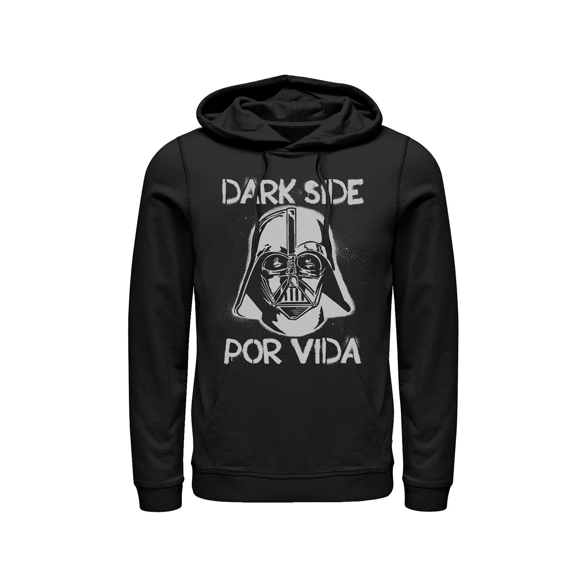 Men's Star Wars Darth Vader Dark Side Por Vida Stamp Hoodie,  Product Image