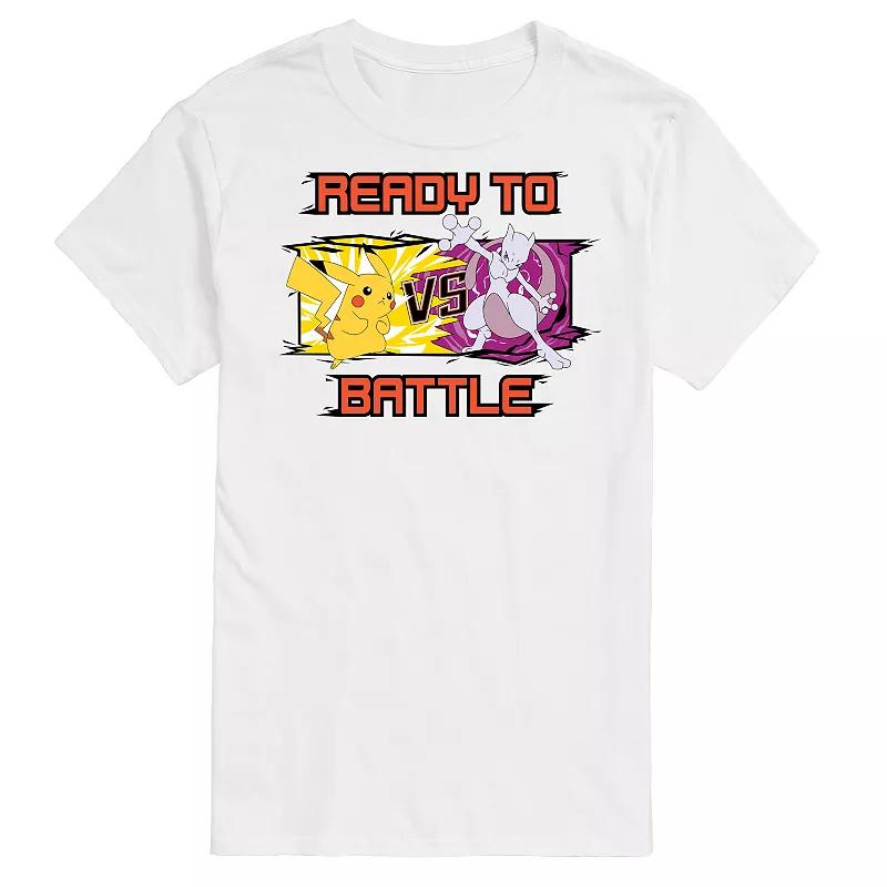 Mens Pokmon Pikachu Battle Tee Product Image