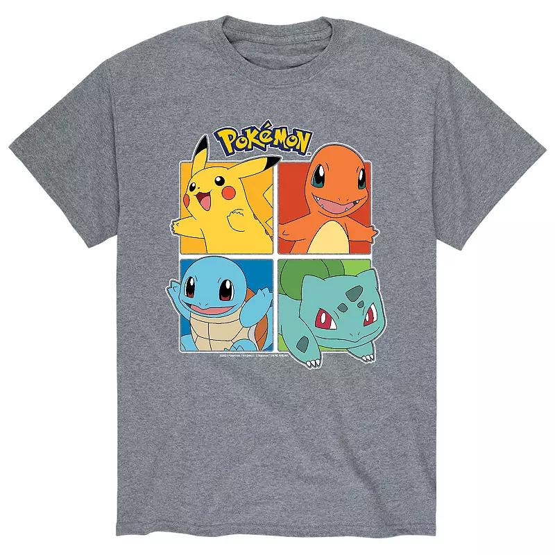 Mens Pokemon Partner Squares Tee Product Image