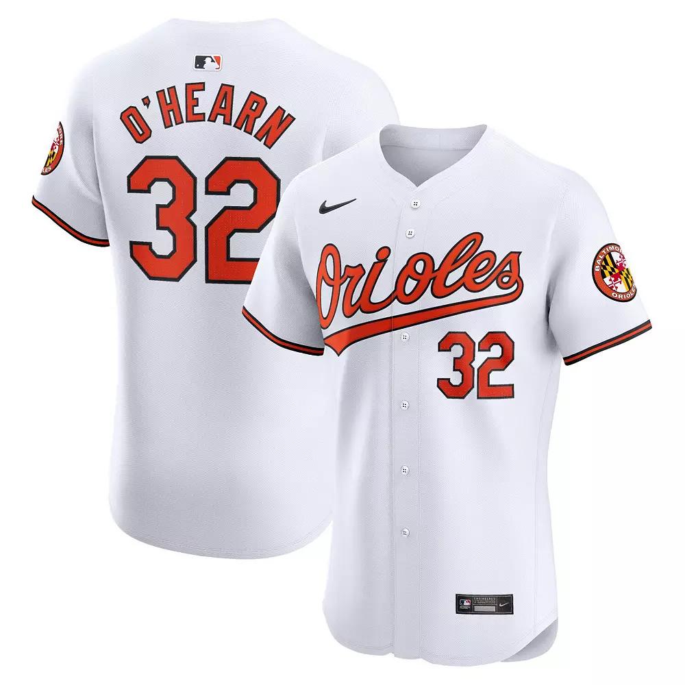 Men's Nike Ryan O'Hearn White Baltimore Orioles Home Elite Player Jersey, Size: 48 Product Image