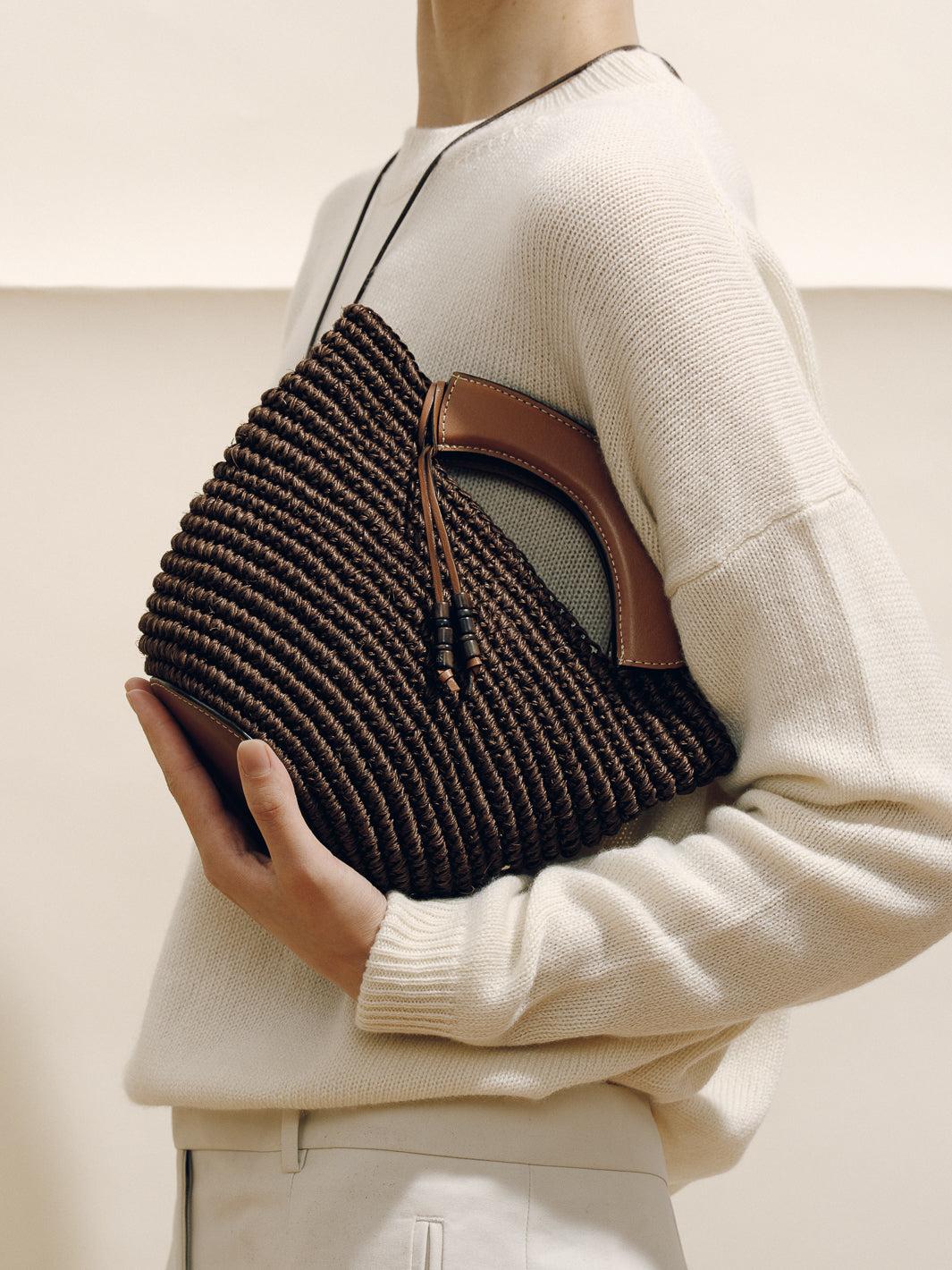 The Small Woven Shopper Product Image