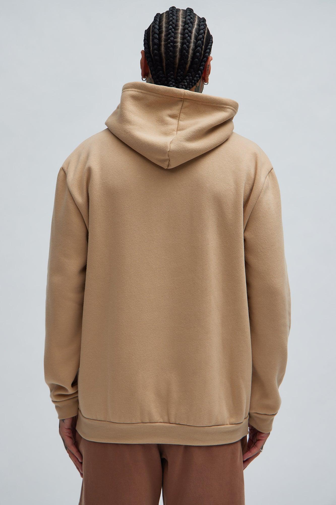 Basquiat Dinosaur Hoodie - Khaki Product Image
