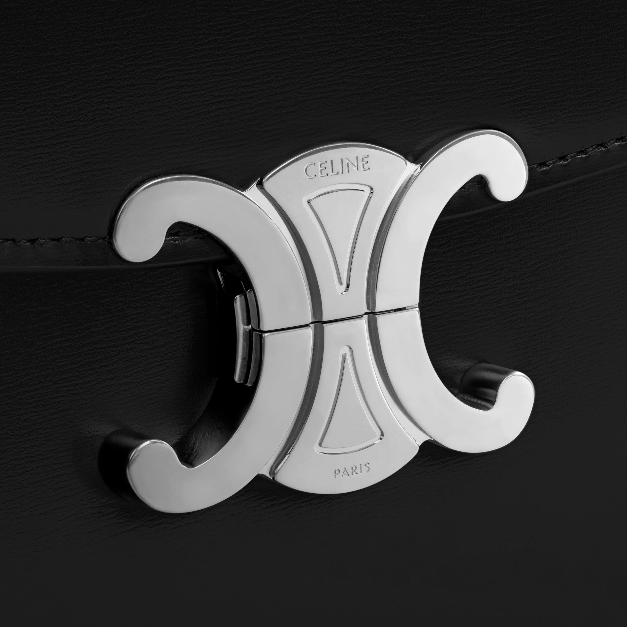 SMALL CARTABLE TRIOMPHE IN shiny calfskin Product Image