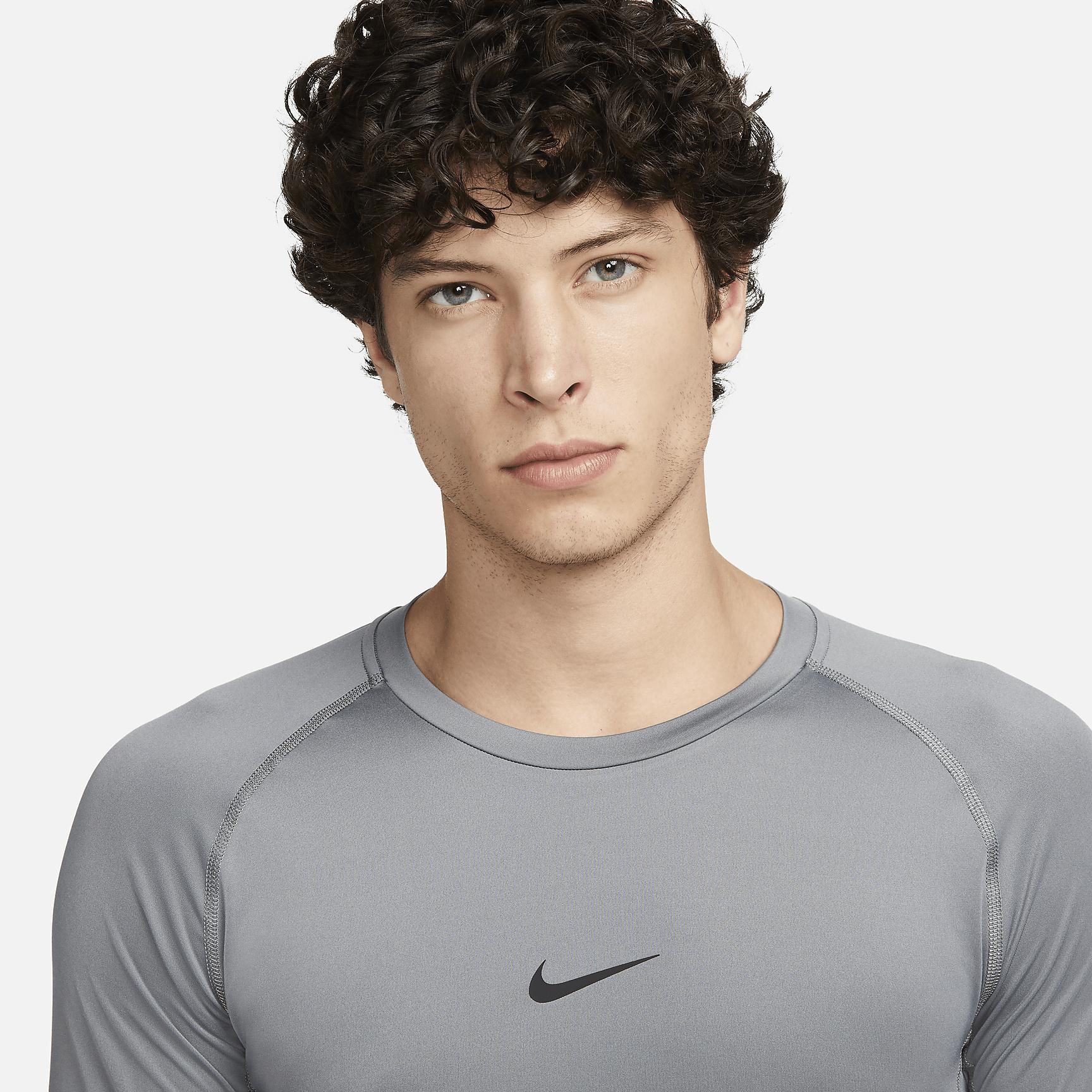Mens Nike Pro Dri-FIT Tight Long-Sleeve Fitness Top | FB7919-084 Product Image