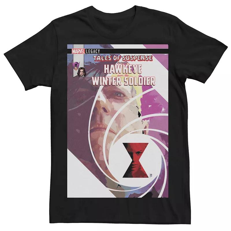 Men's Marvel Hawkeye Winter Soldier Comic Cover Tee,  Product Image