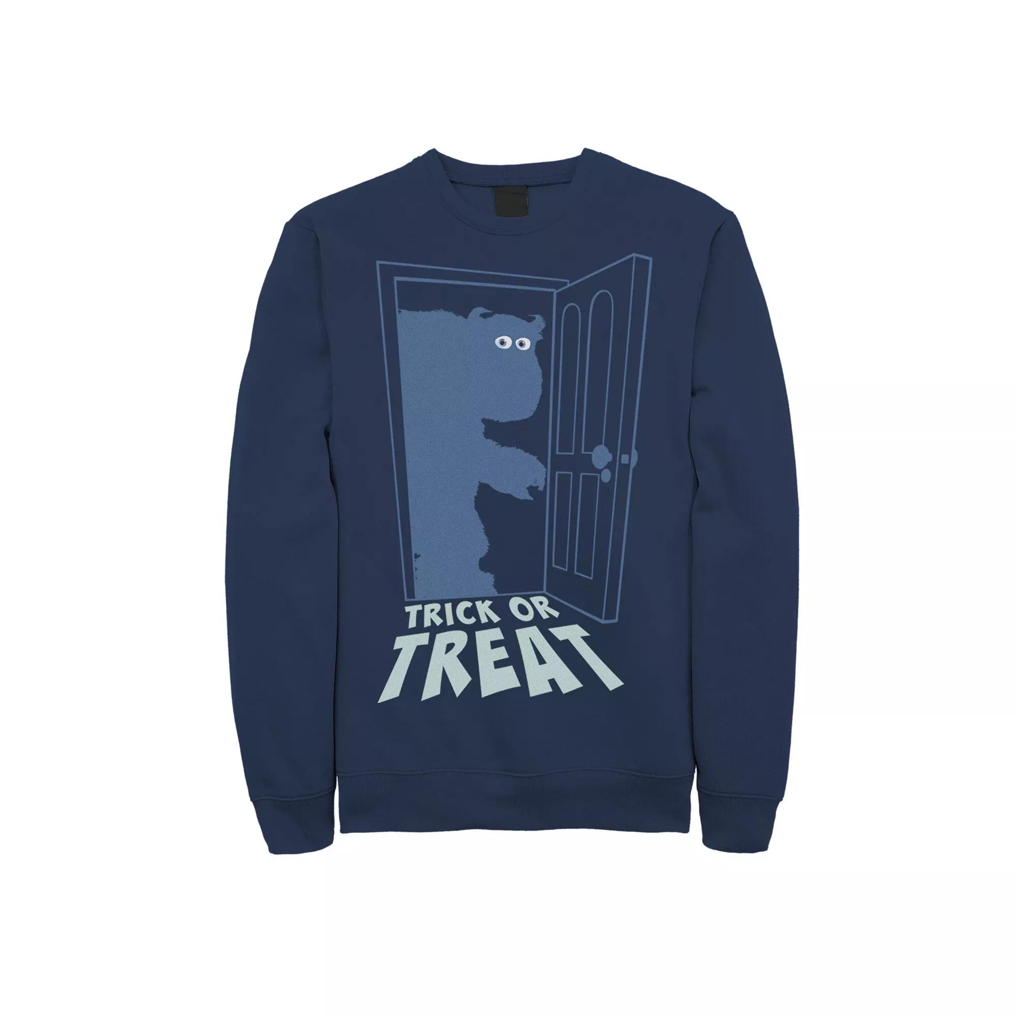 Disney / Pixar's Monsters, Inc. Sully Men's Trick Or Treat Silhouette Sweatshirt,  Product Image