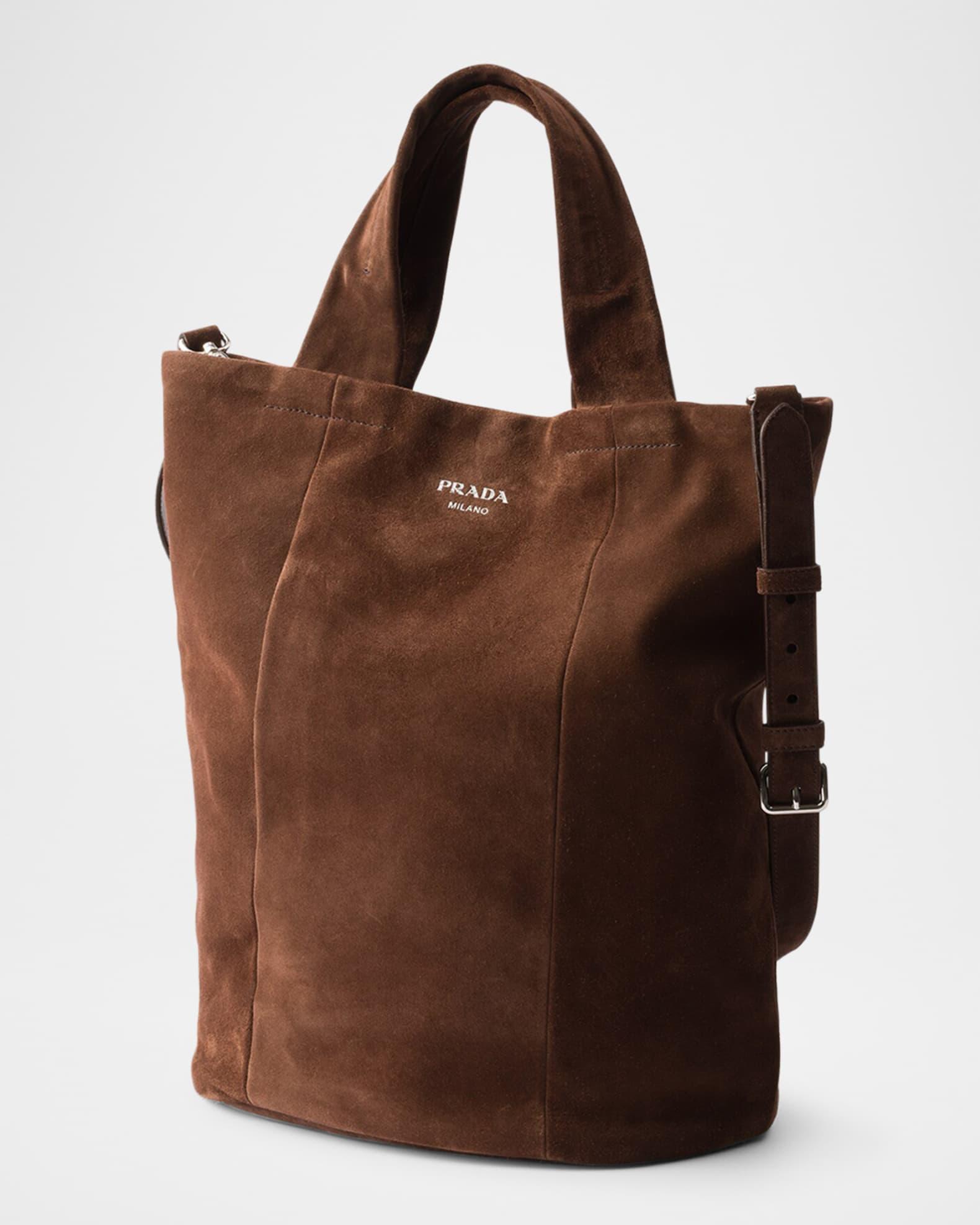 Men's Suede Tote Bag Product Image