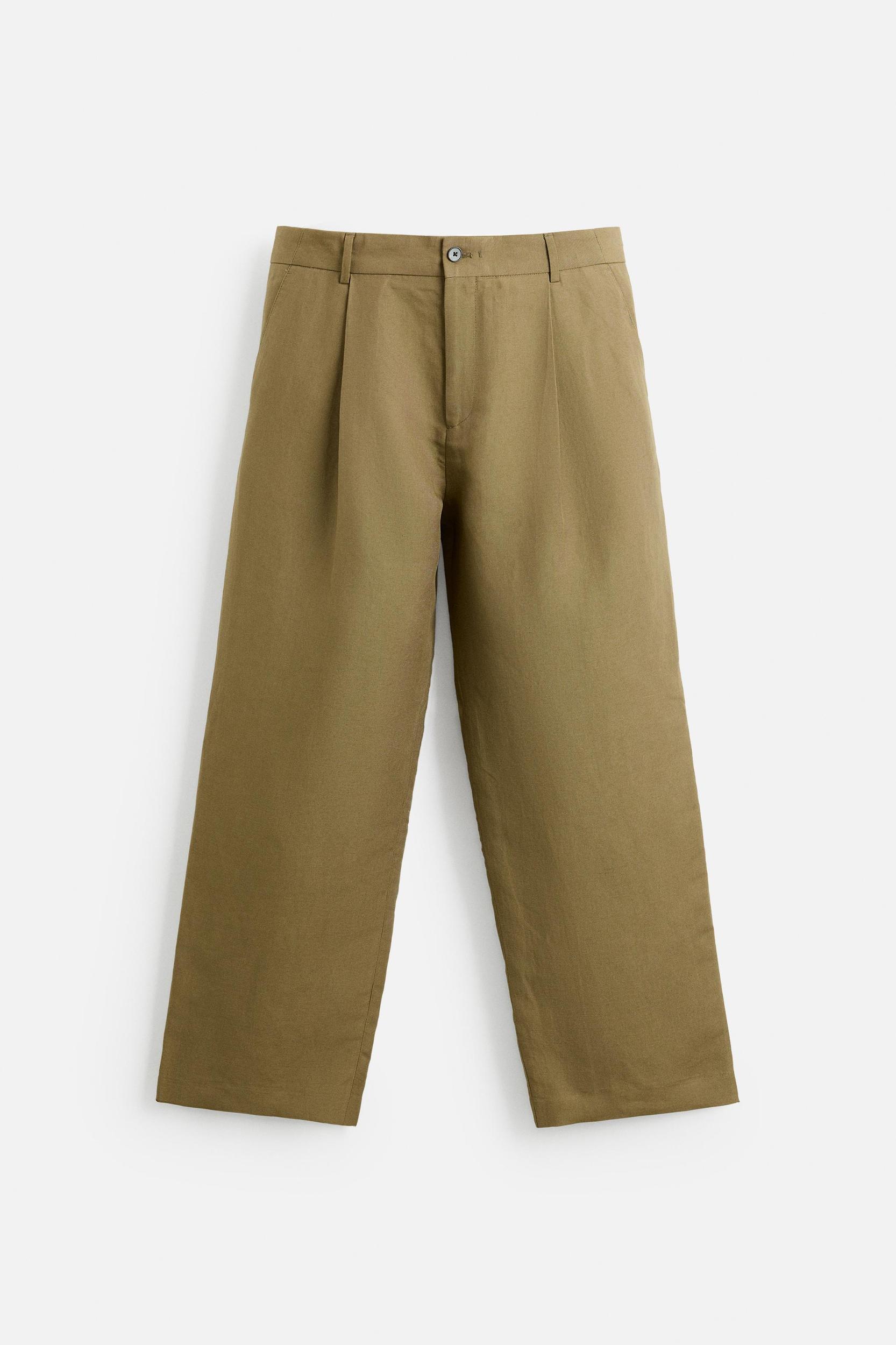 LYOCELL - LINEN SUIT PANTS Product Image