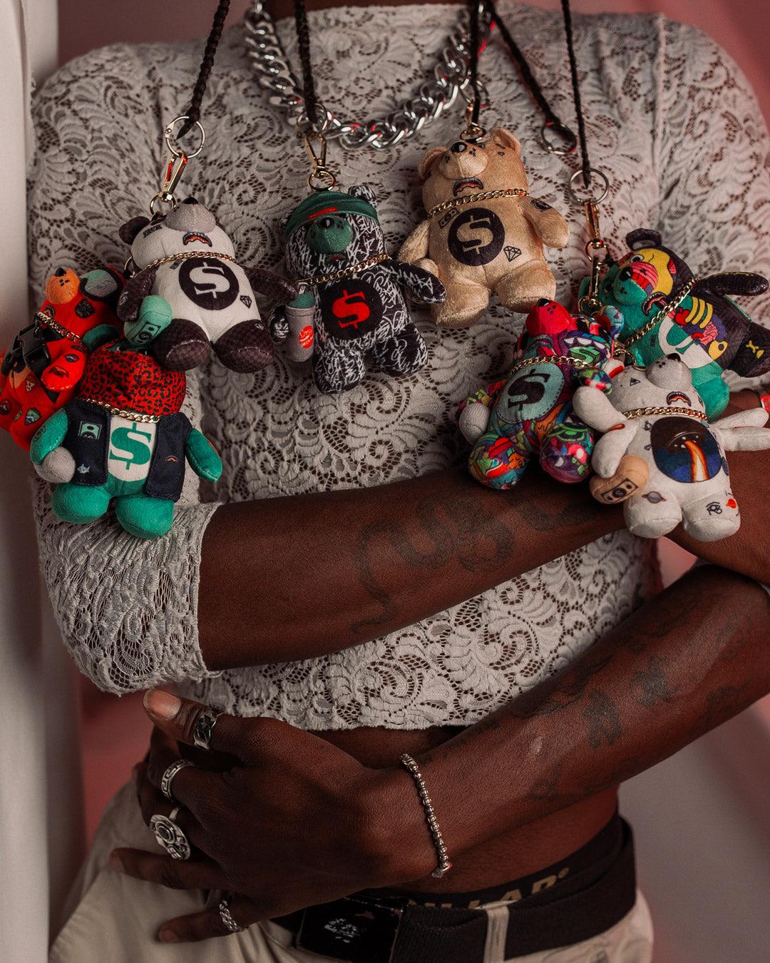 SKI MASK BEAR KEYCHAIN Product Image