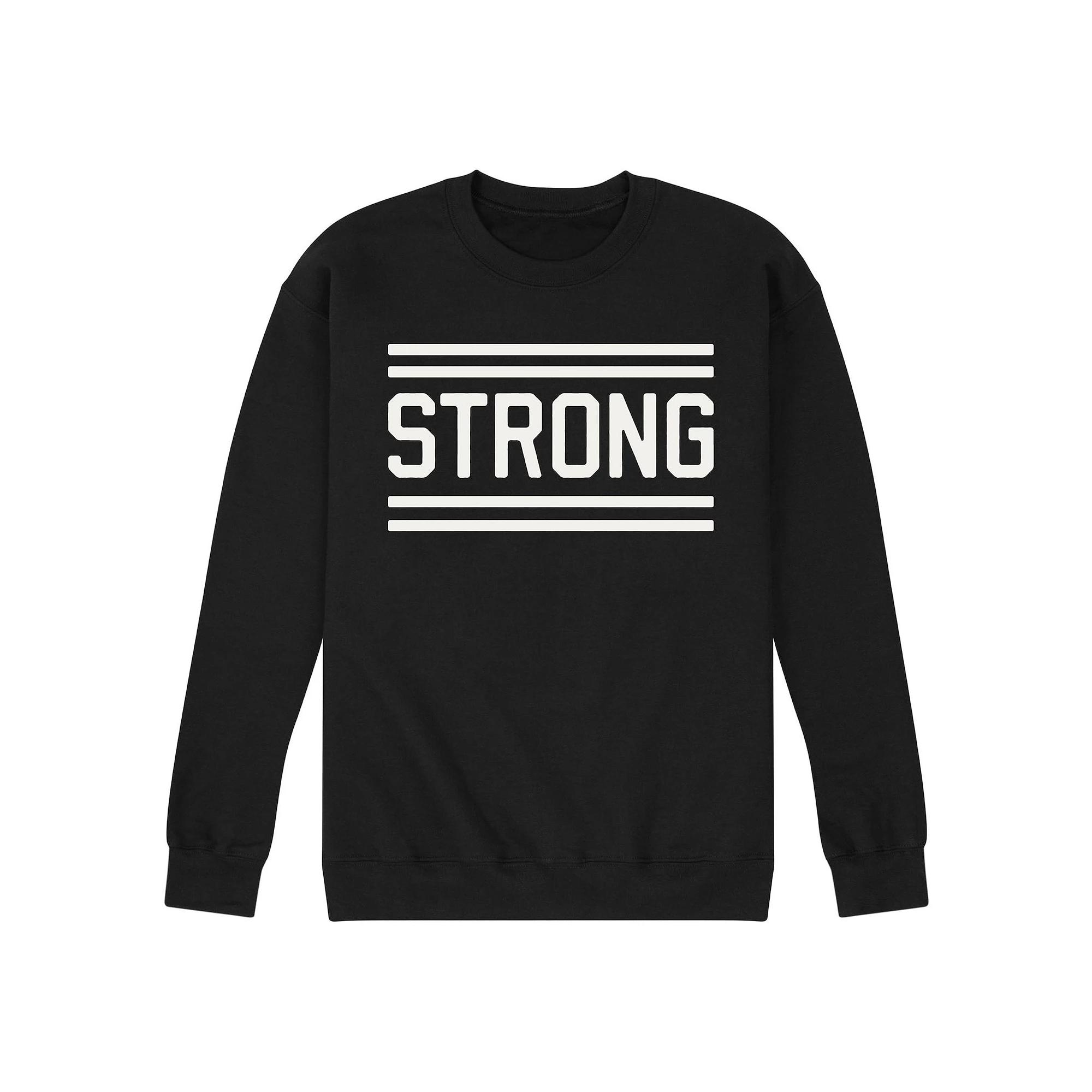 Men's Strong Fleece Sweatshirt,  Product Image