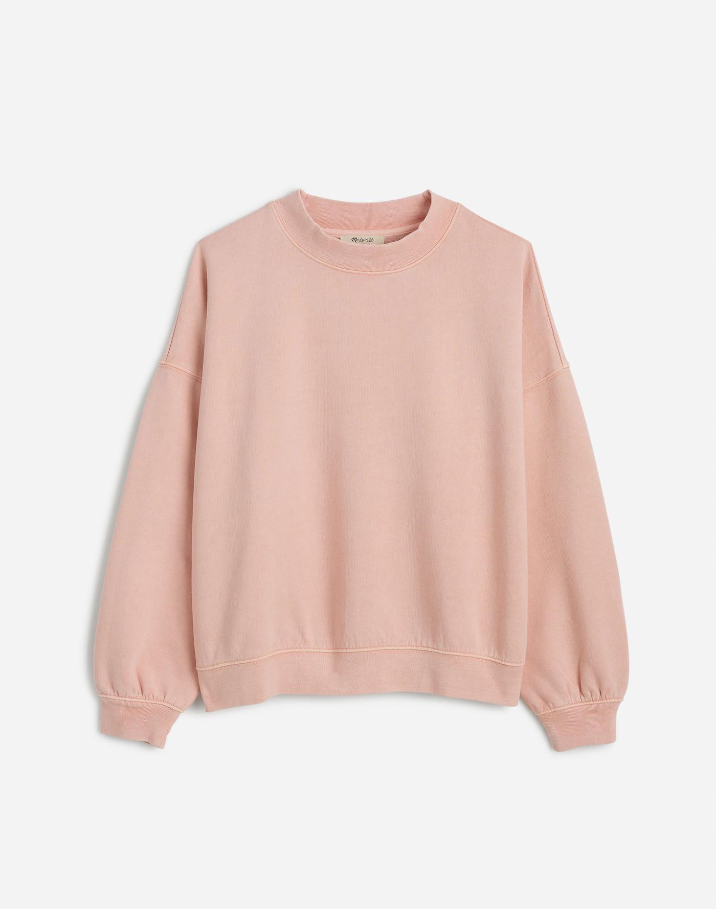 Relaxed Mockneck Sweatshirt Product Image