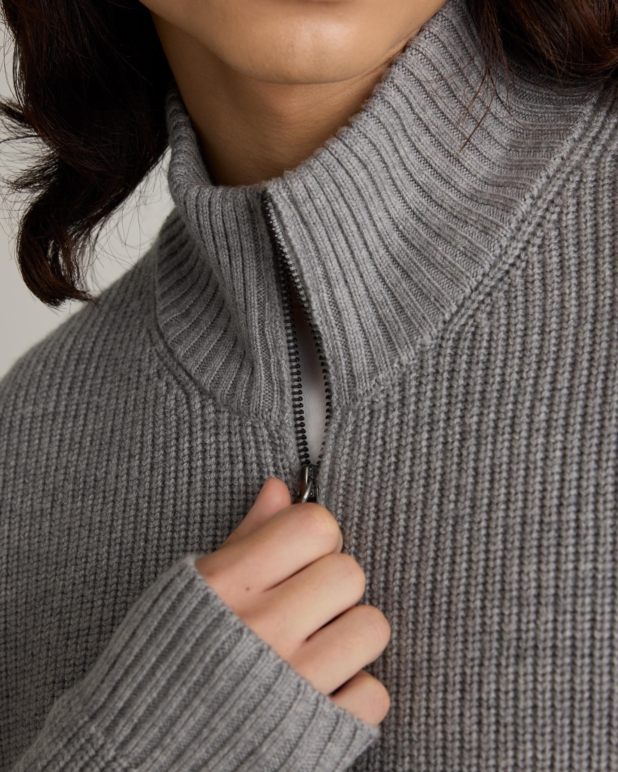 Quince | Men's Australian Merino Wool Full Zip Sweater Size XL Product Image