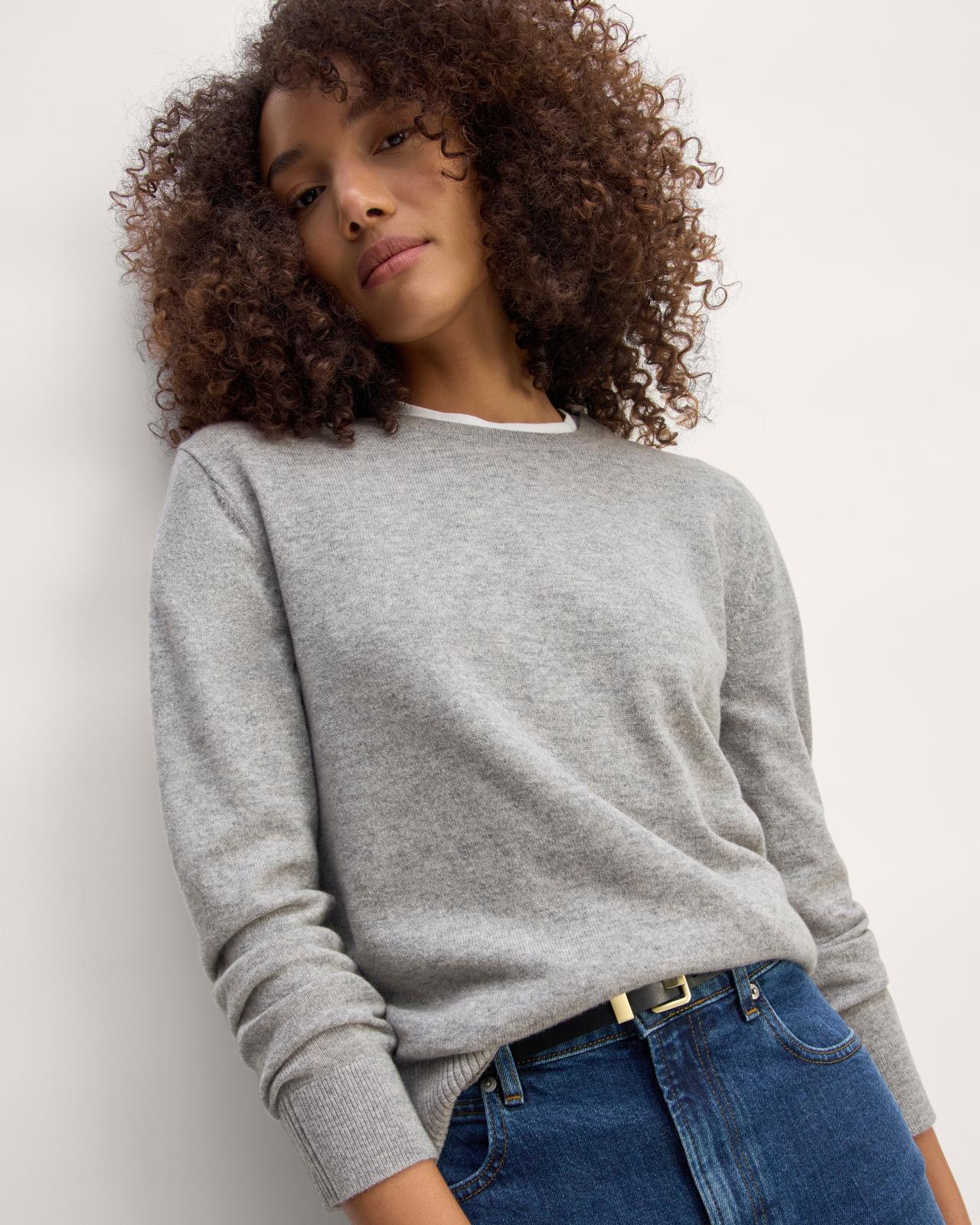 Womens Classic Crew in Cashmere Sweater by Everlane Product Image