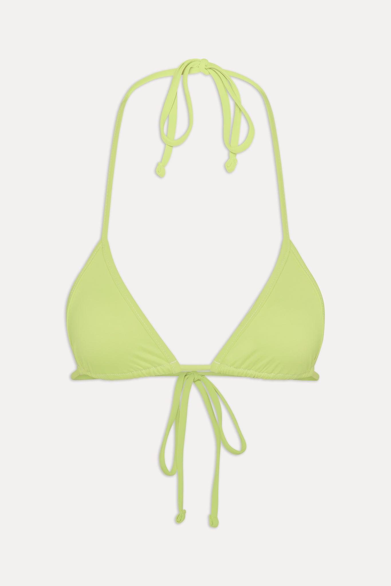 Paradise Halter Bikini Top - Lily Pad Product Image