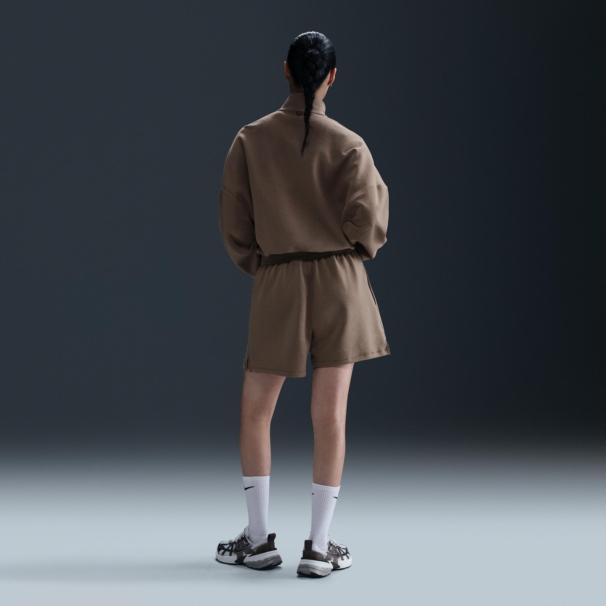 Nike Womens 24.7 ImpossiblySoft Dri-FIT Mid-Rise Loose 4 Shorts | HQ8179-233 Product Image