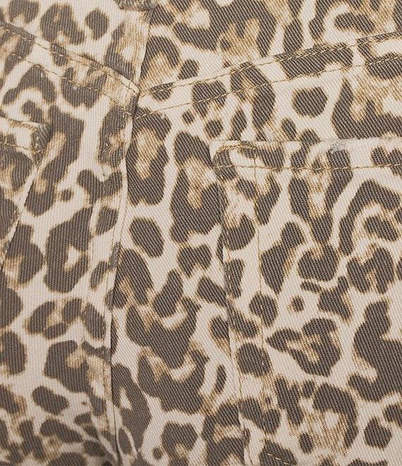YMI Jeanswear Low Rise Loose Animal Print Pants Product Image