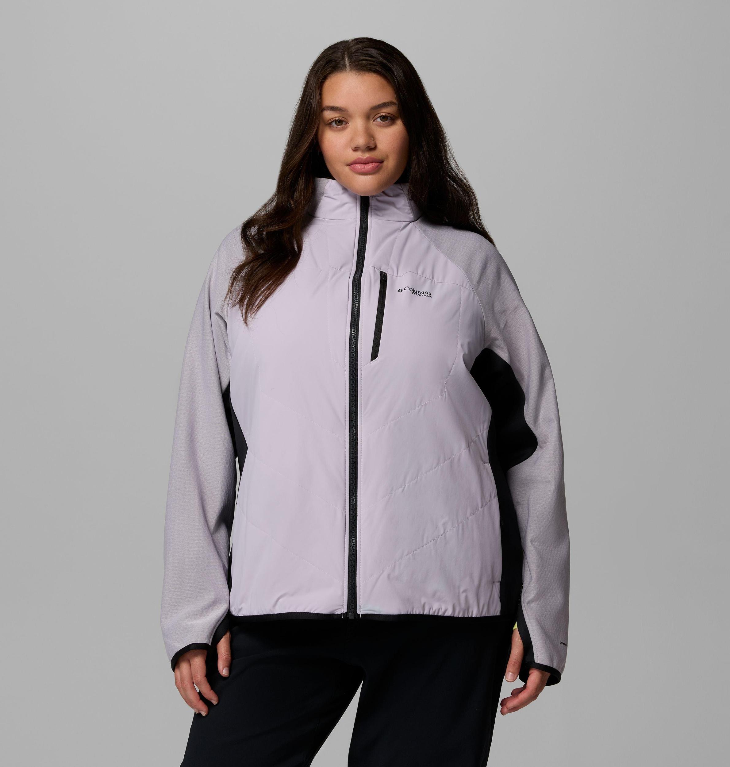 Columbia Womens Arctic Crest Hybrid Full Zip - Plus Size- Product Image
