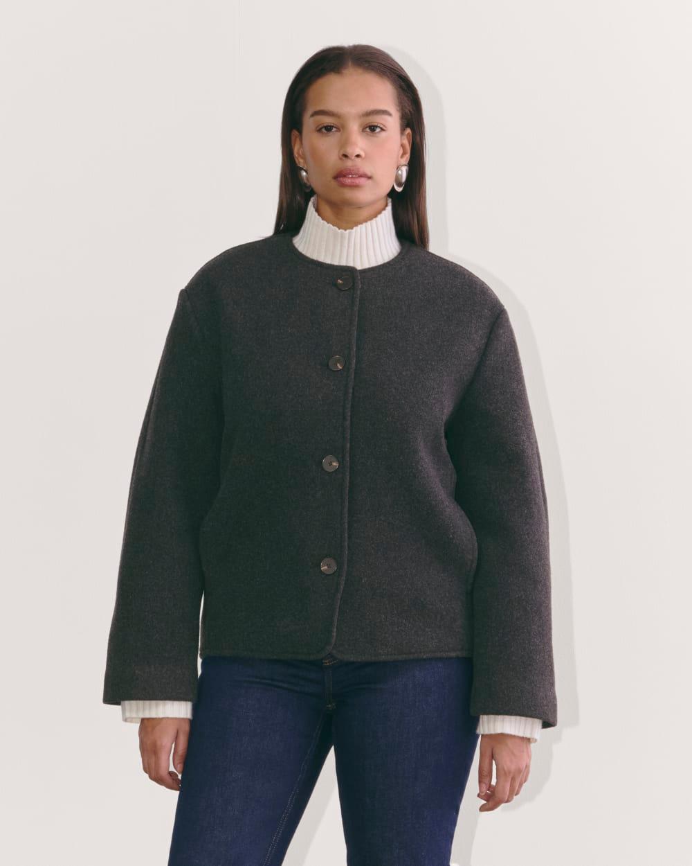 Womens Cocoon Coat in Wool by Everlane Product Image