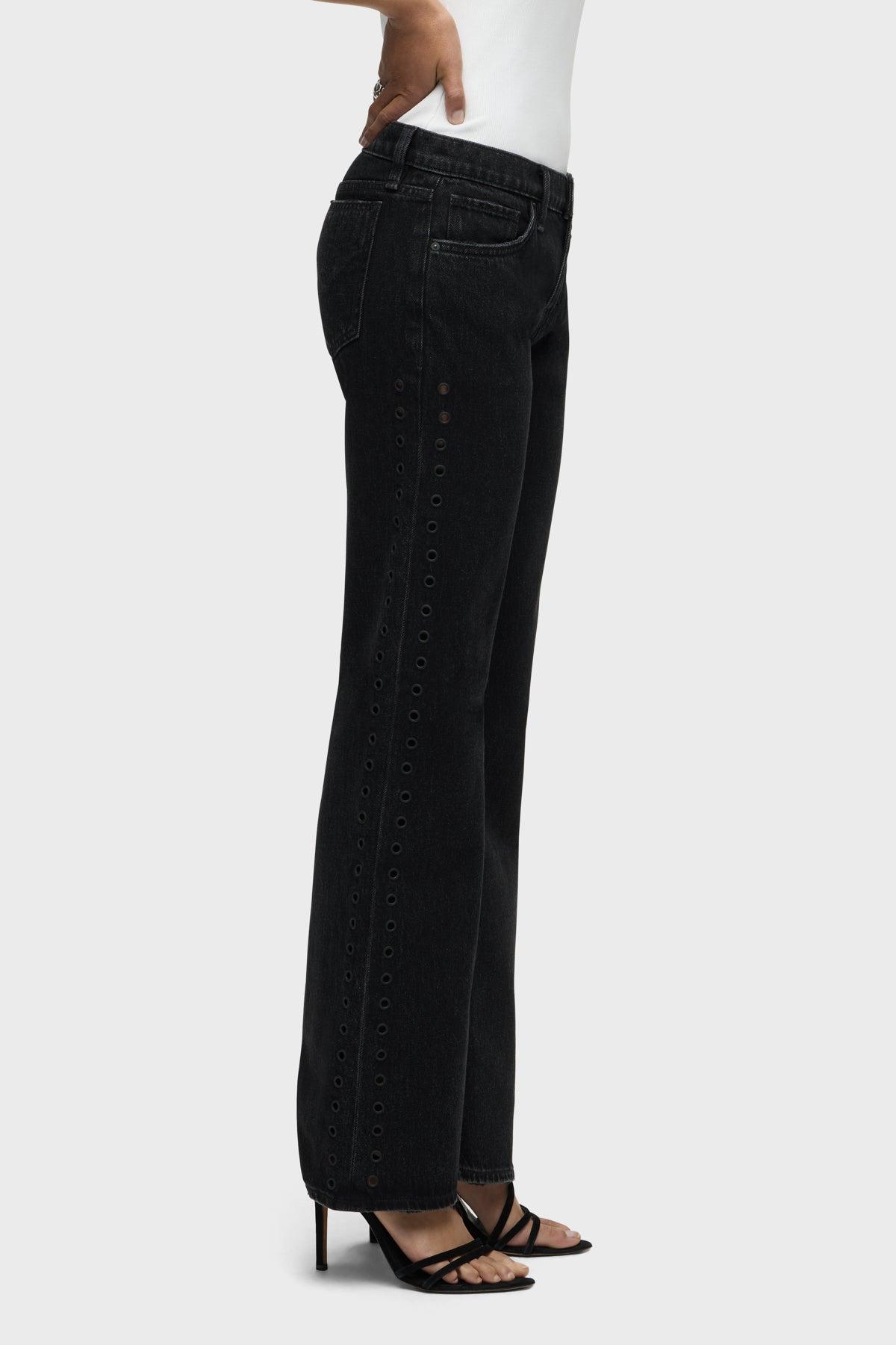 Kelli Low-Rise Loose Straight Jean Female Product Image