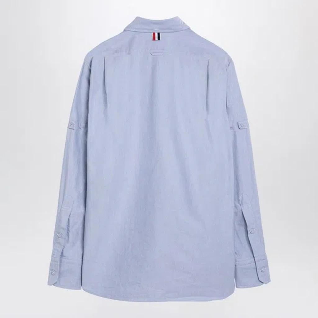 Thom Browne Men's Classic Fit Cotton Button-Down Shirt Product Image