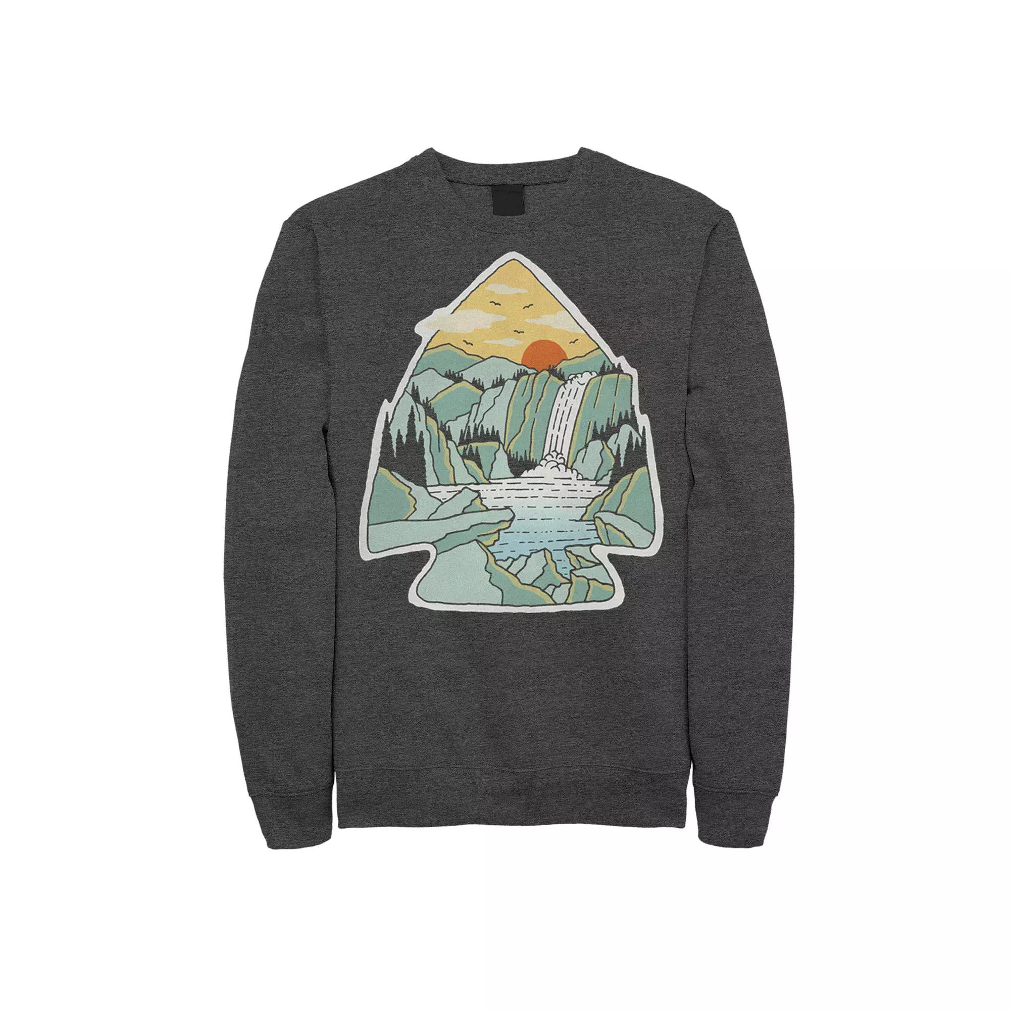 Men's Fifth Sun Arrowhead Nature Fill Sweatshirt,  Product Image