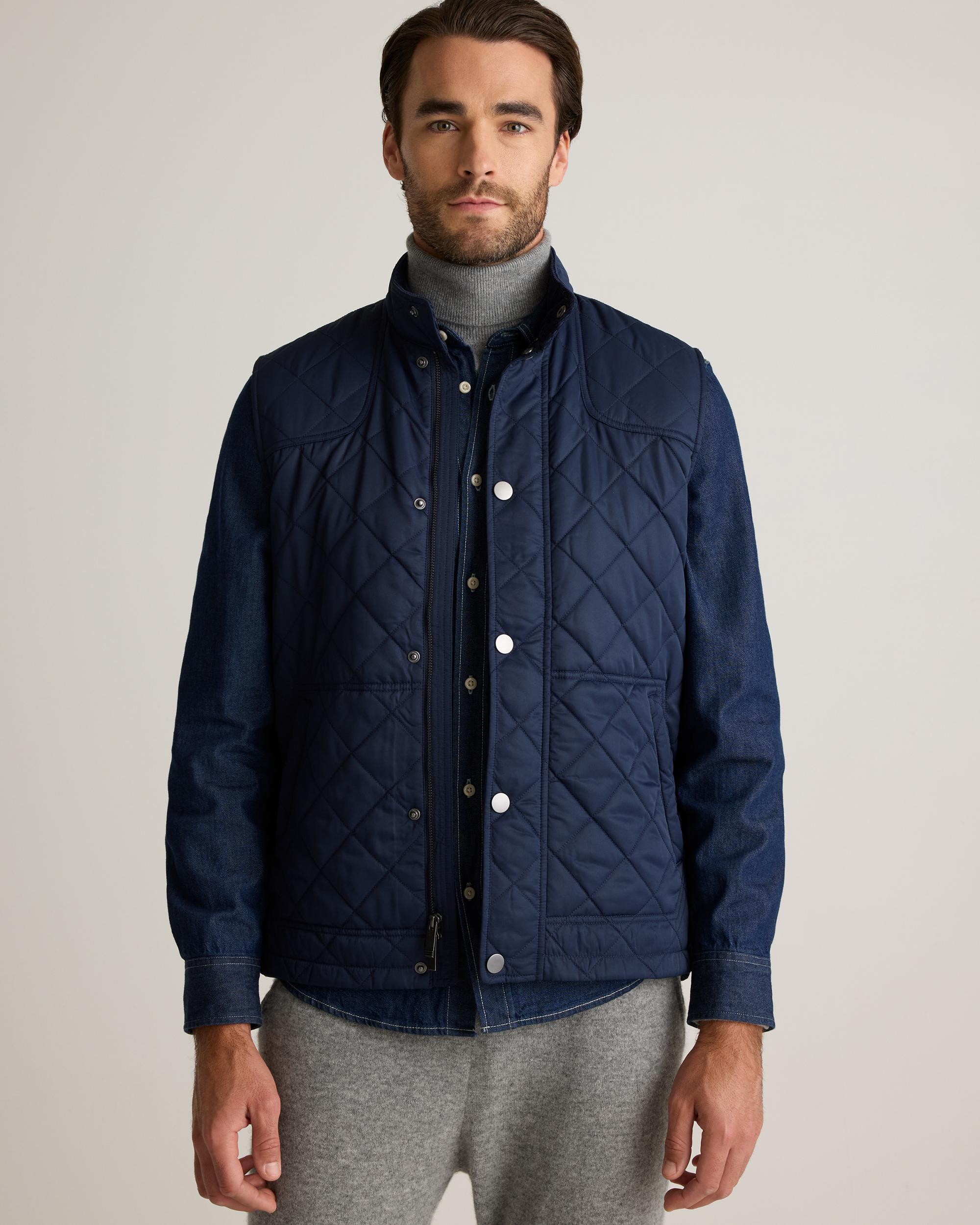 Quince | Men's Featherless Quilted Vest Nylon Product Image
