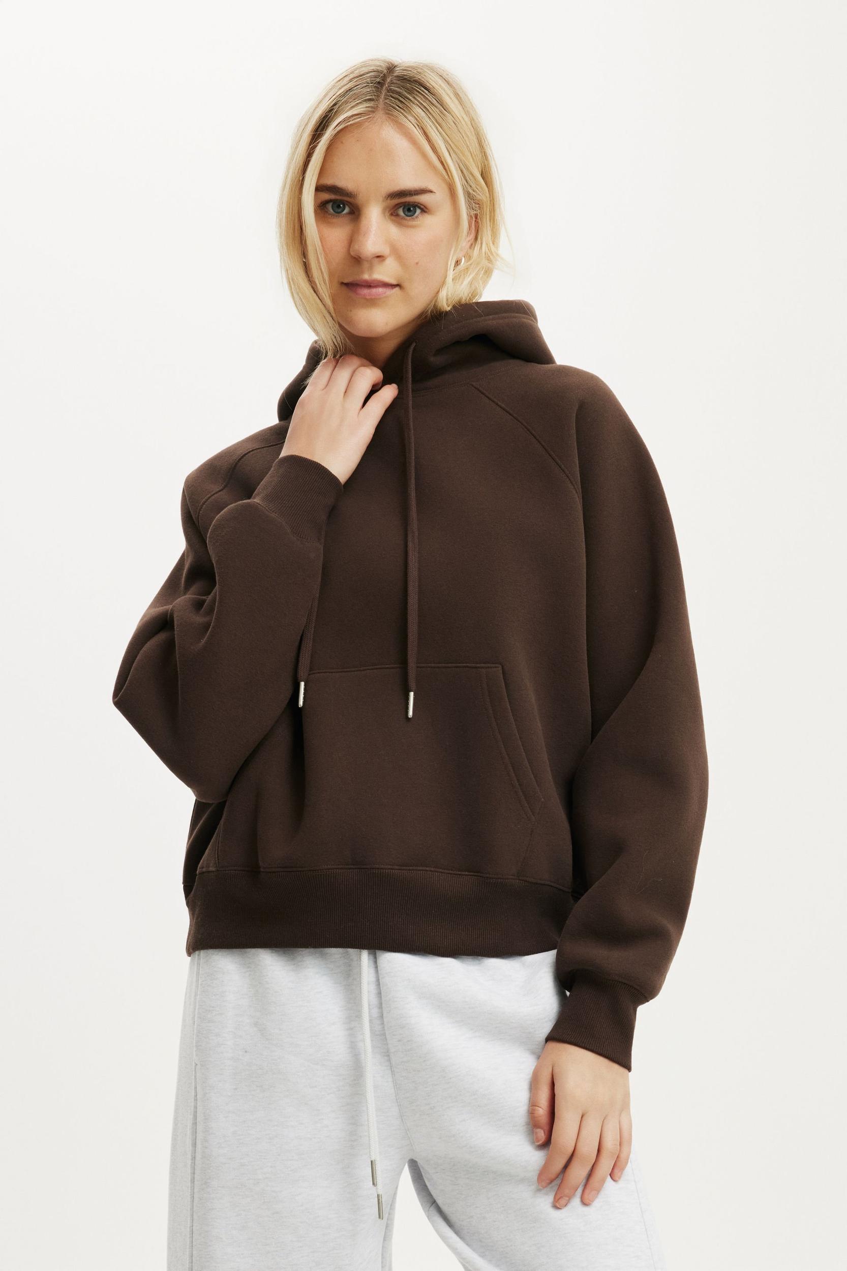 Plush Essential Raglan Hoodie Product Image