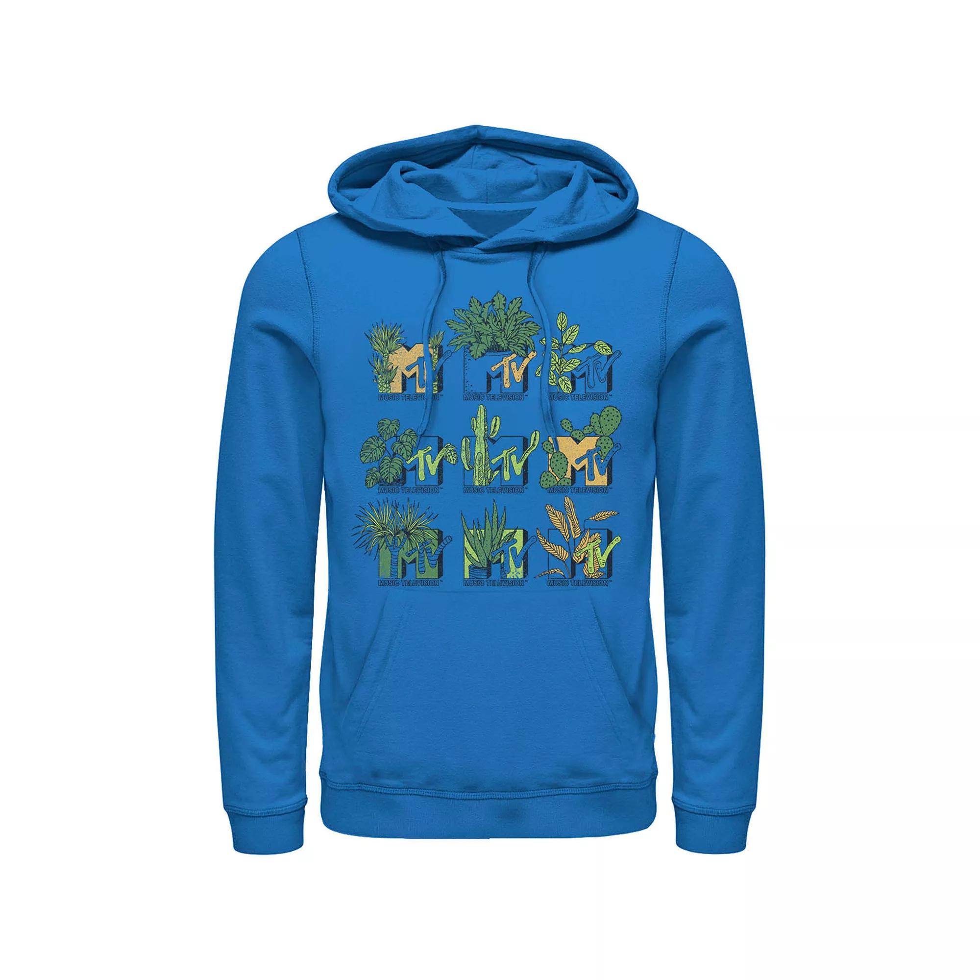 Men's MTV Mtve Succulents Plants Logo Hoodie,  Product Image