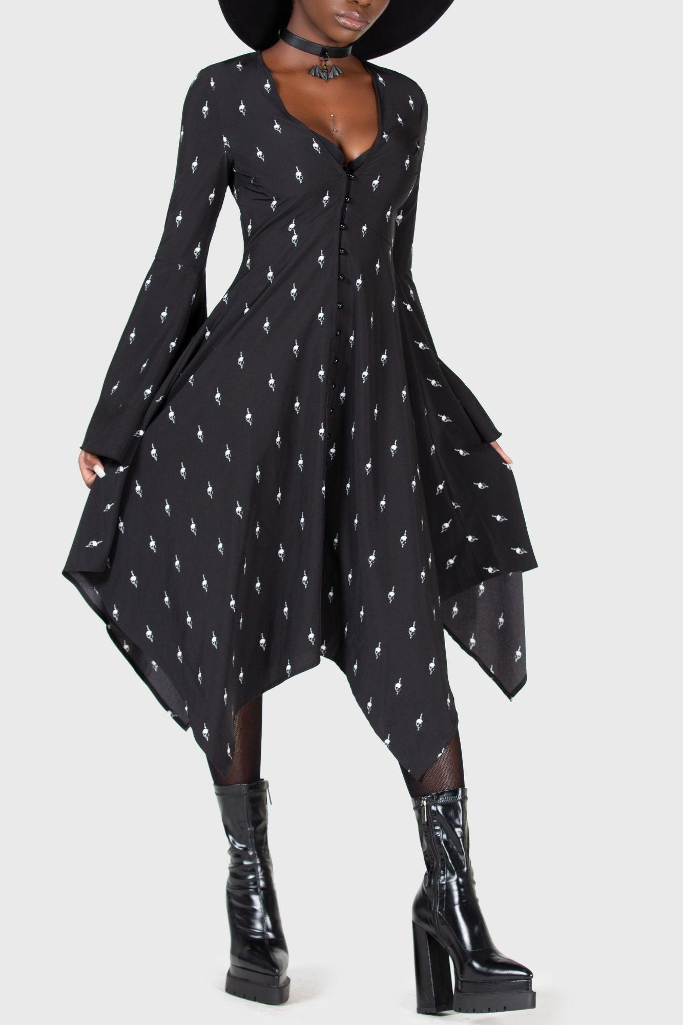 Bury Hatchets Midi Dress - Resurrect Female Product Image