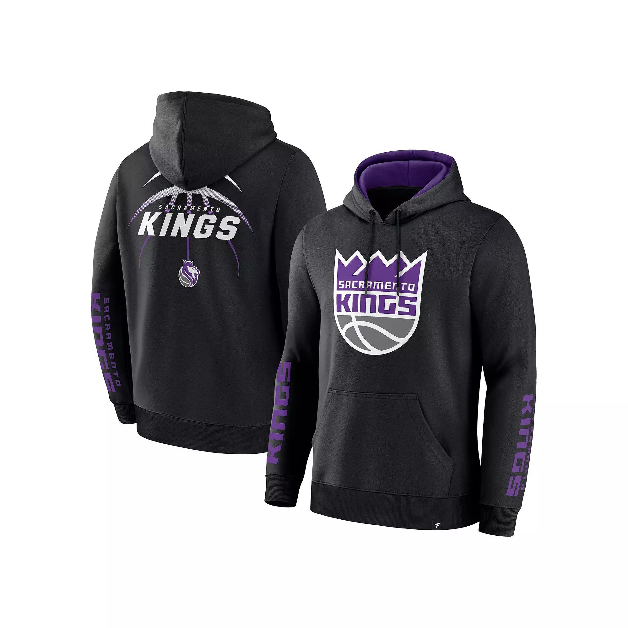 Men's Fanatics Black Sacramento Kings Legacy Guard Pullover Hoodie, Size: Medium, Kng Black Product Image