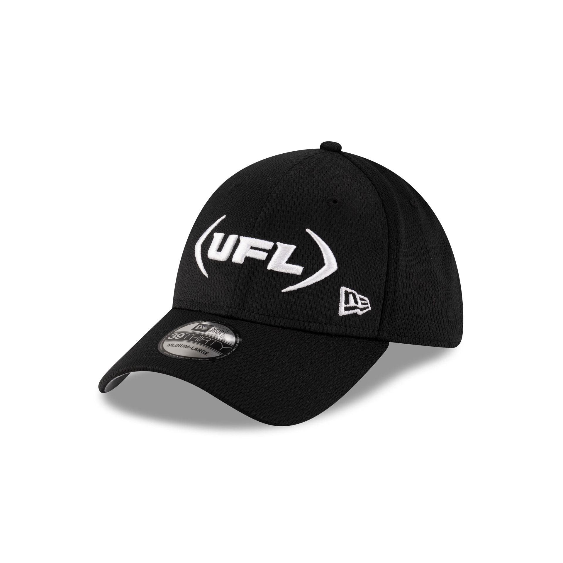 UFL Black 39THIRTY Stretch Fit Hat Male Product Image