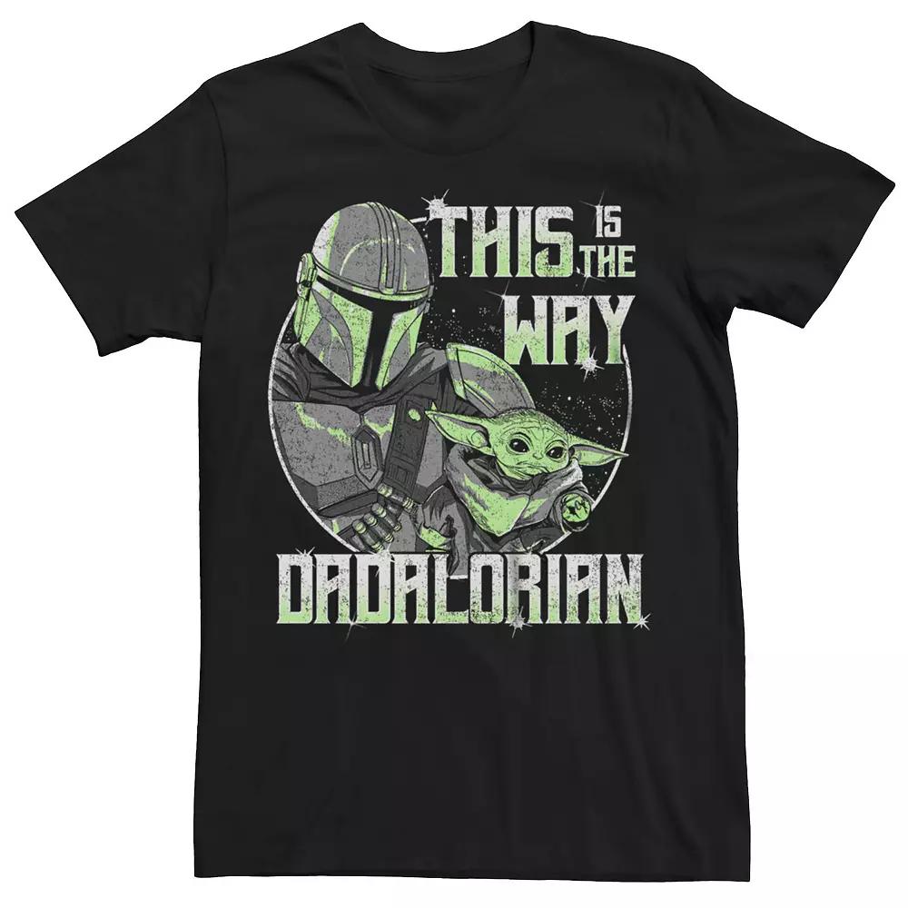 Men's Star Wars The Mandalorian Dadalorian Is The Way Graphic tee,  Product Image