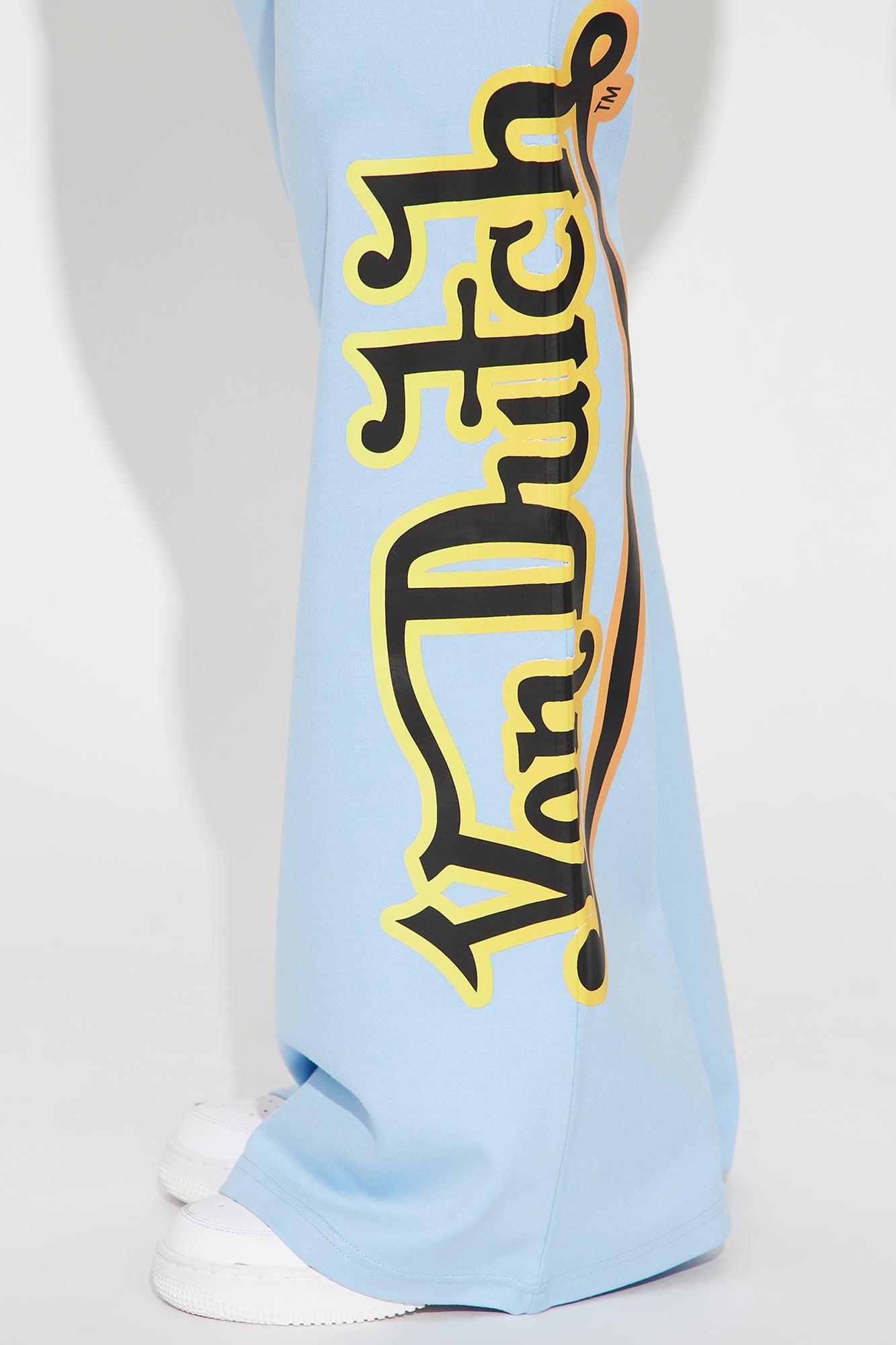 Von Dutch Fiery Heart Flared Pant - Blue/combo Product Image