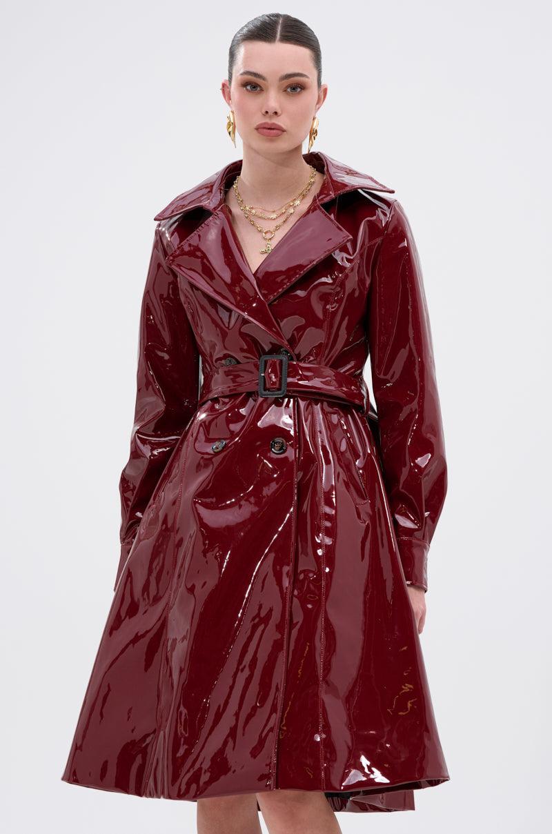 MITICA PATENT TRENCH COAT Product Image