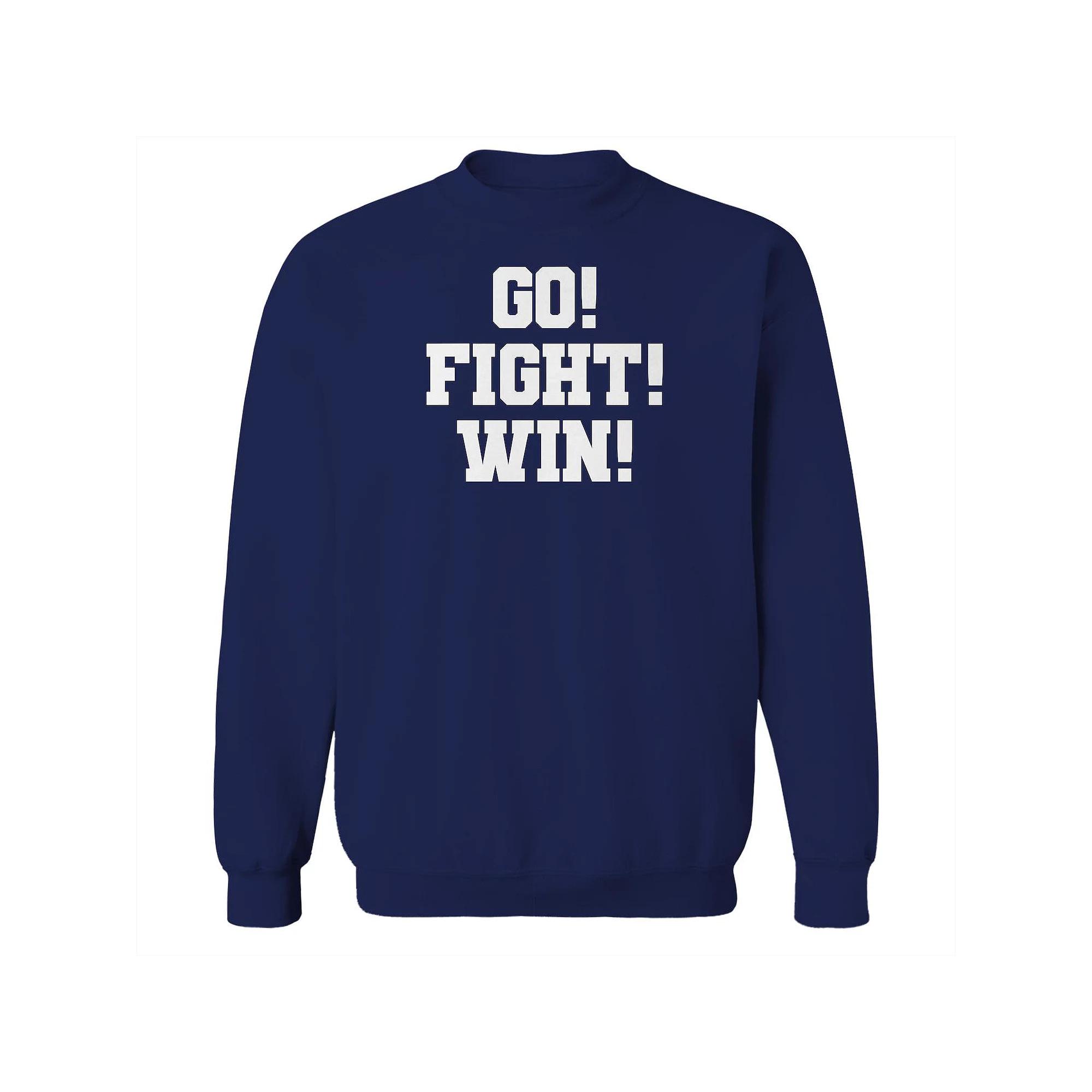 Men's Duke & Sons Go Fight Win Graphic Sweatshirt, Adult Unisex,  Product Image