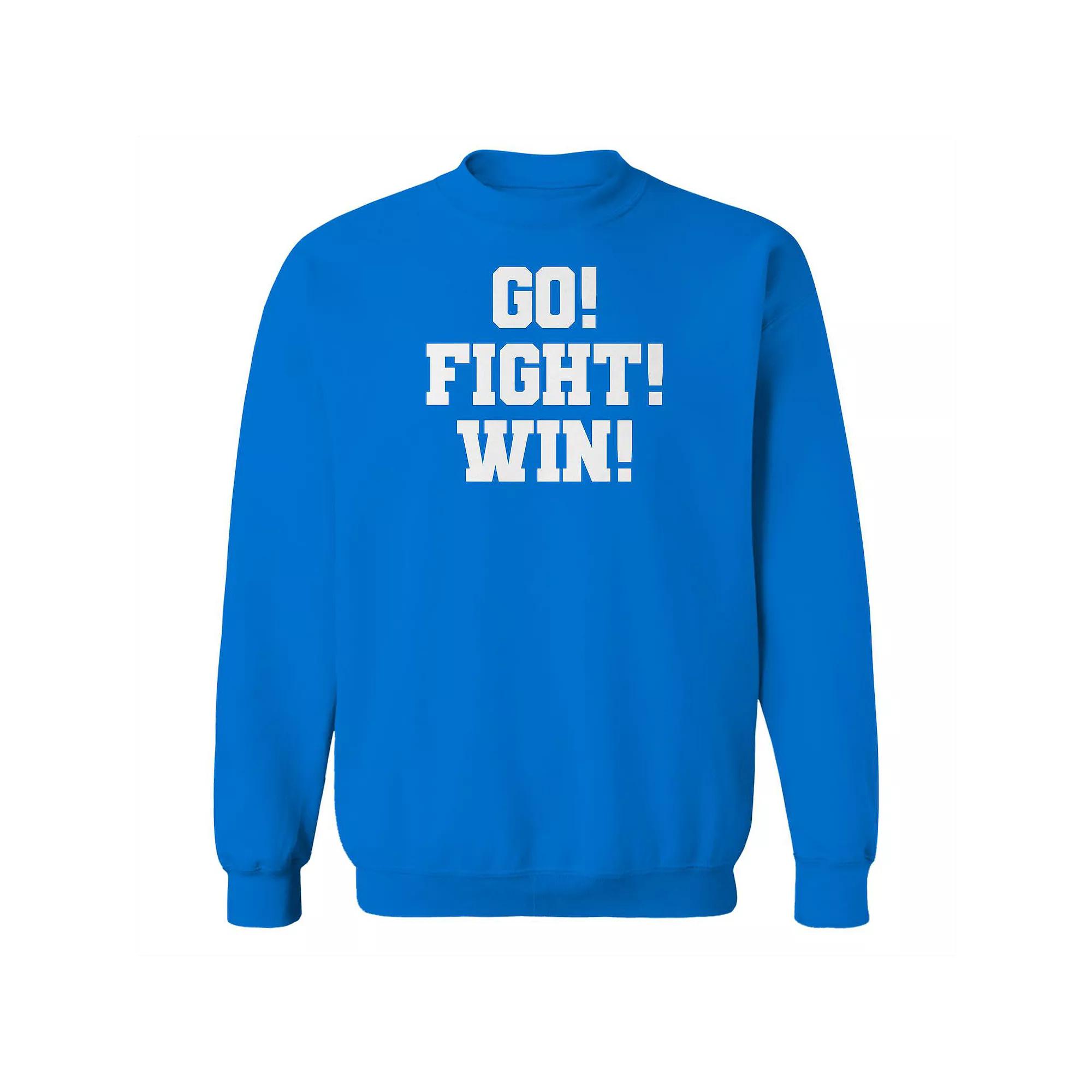 Men's Duke & Sons Go Fight Win Graphic Sweatshirt, Adult Unisex,  Product Image