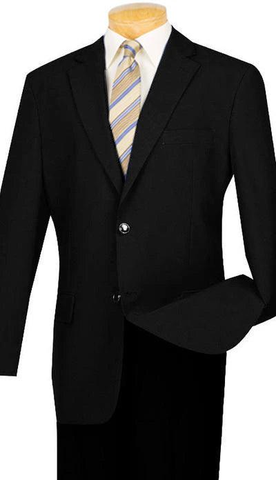 Men's Black Regular Fit Everyday Blazer Male Product Image