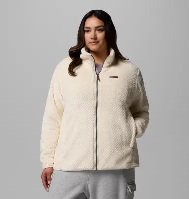 Columbia Womens Fire Side II Sherpa Full Zip Fleece - Plus Size- Product Image