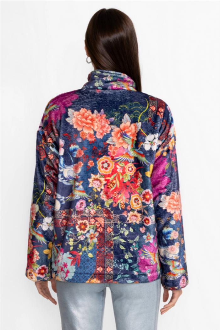 Joan Zip Sherpa Jacket Product Image