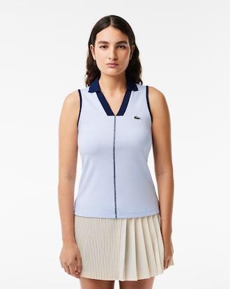 Women's Slim Fit Ultra Dry Sleeveless Tennis Polo Product Image