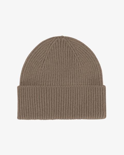 Merino Wool Beanie - Stone Blue Product Image