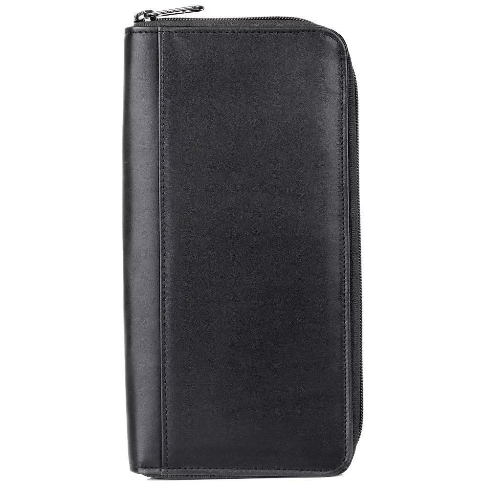 Men's Dopp Regatta Zipper Passport Organizer, Black Product Image