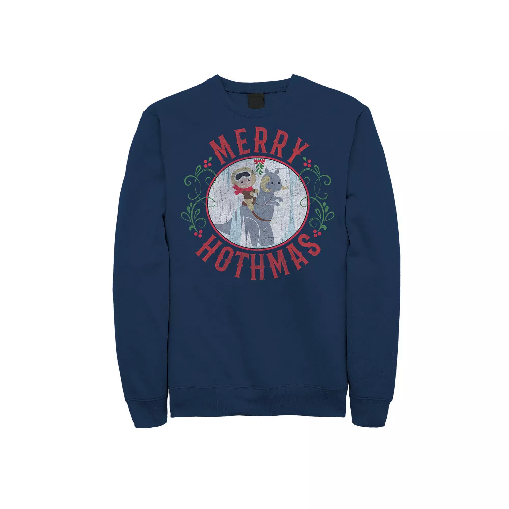 Men's Star Wars "Merry Hothmas" Sweatshirt,  Product Image