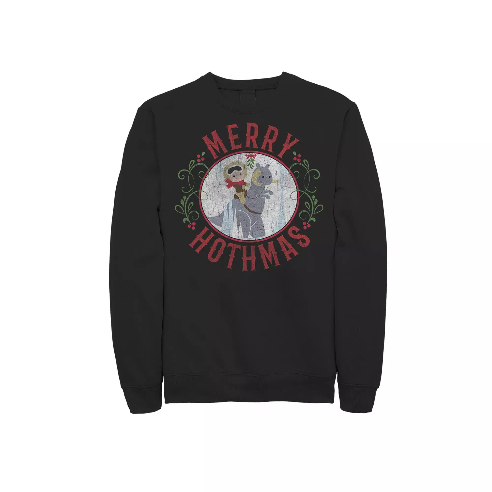 Men's Star Wars "Merry Hothmas" Sweatshirt,  Product Image