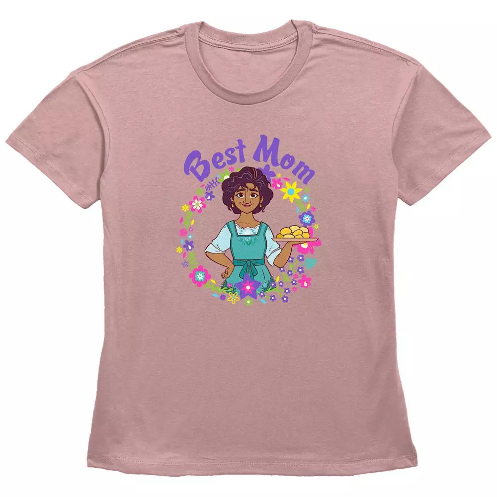 Disney Encanto Women's Best Mom Basic Fit Graphic Tee,  Product Image
