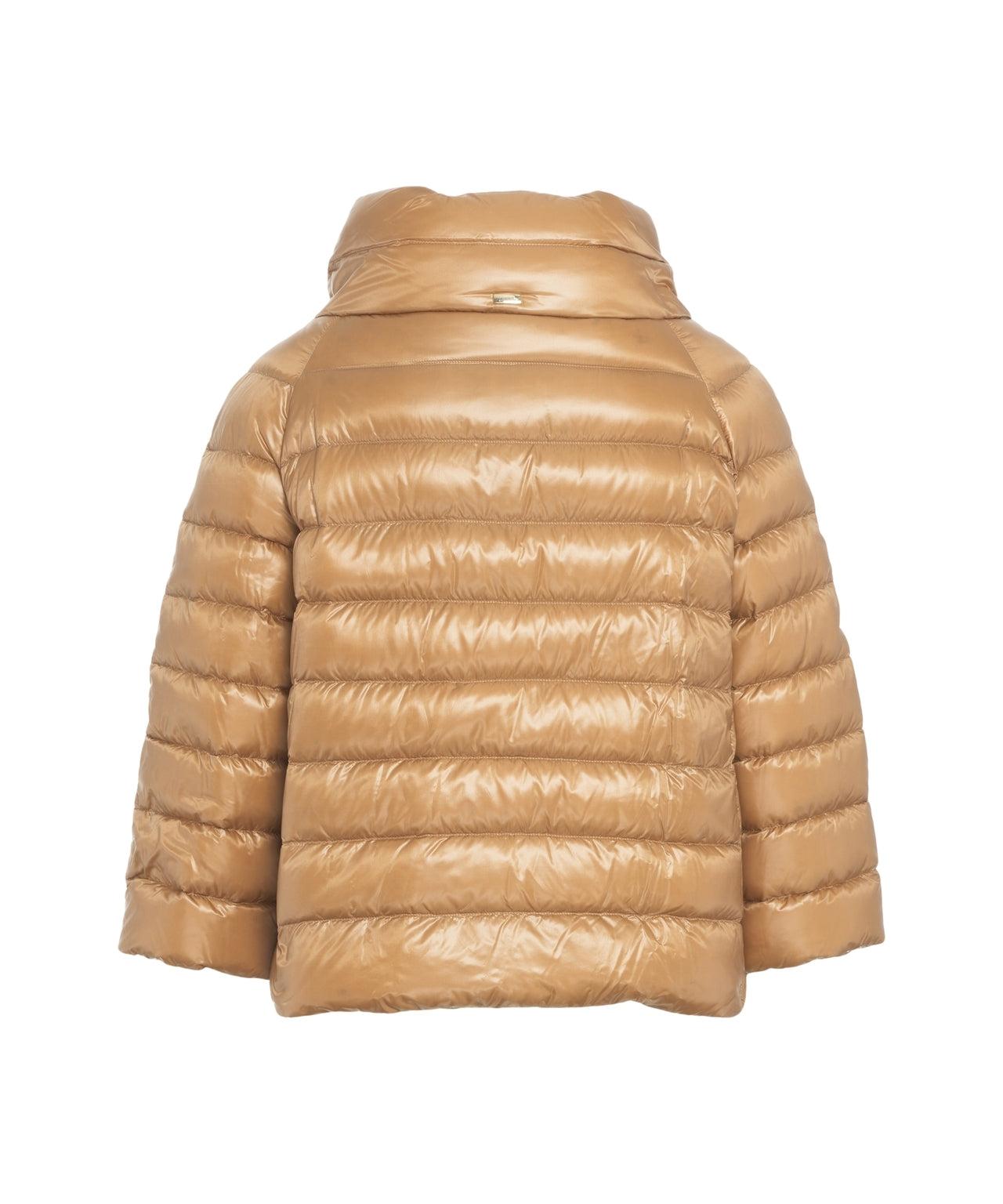 Three-quarter sleeve down jacket Product Image