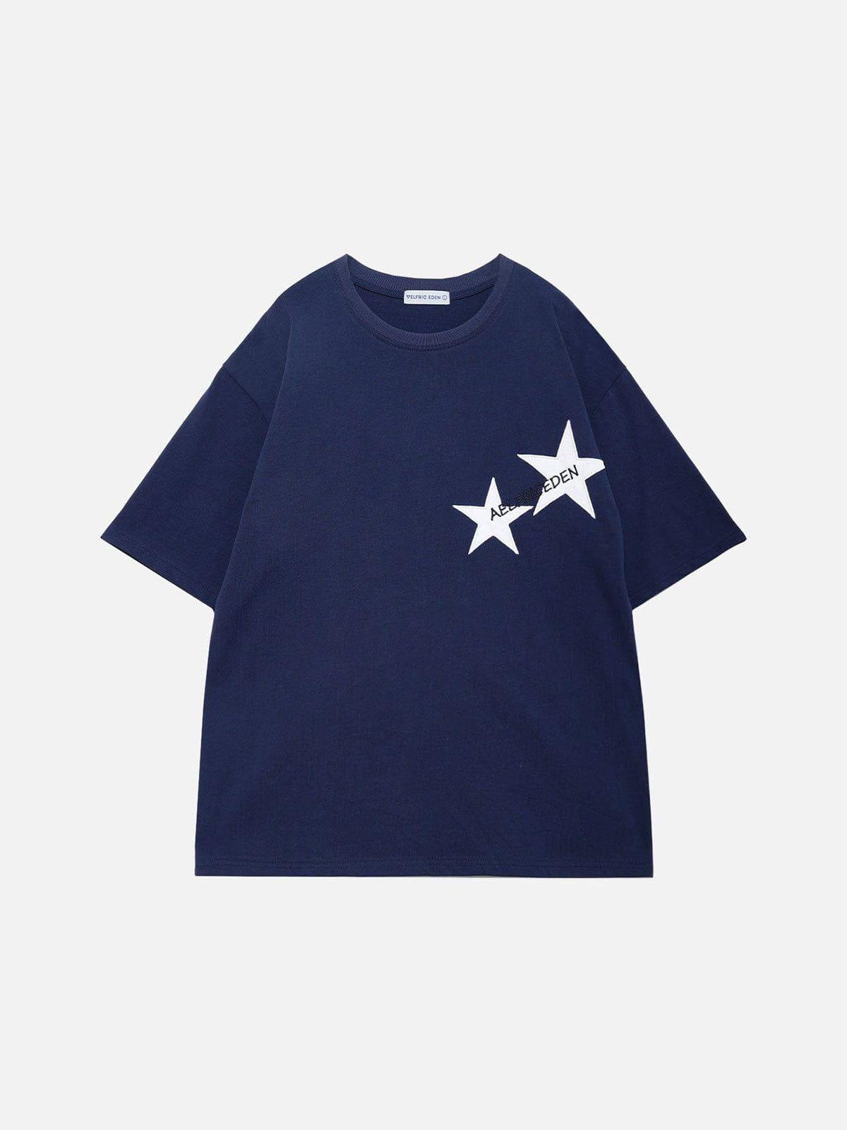 Aelfric Eden Embroidery Star Tee Product Image