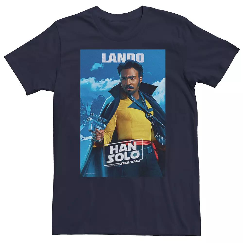 Big & Tall Star Wars Han Solo Movie Spanish Lando Tee, Men's,  Product Image