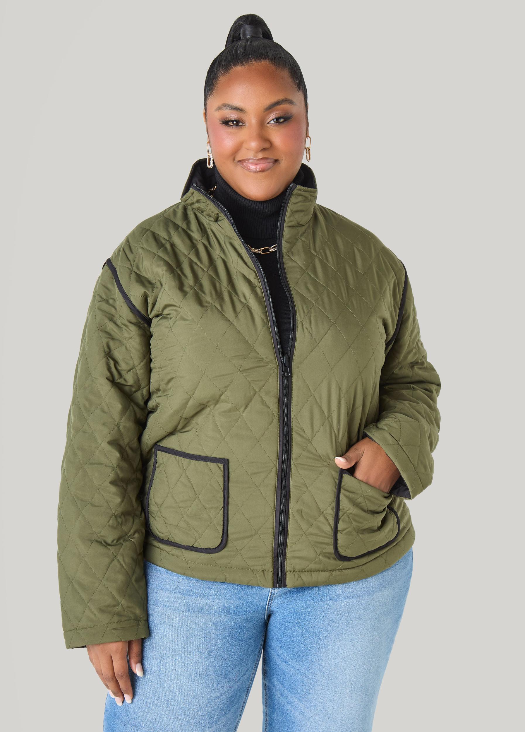 Reversible Quilted Barn Jacket Product Image